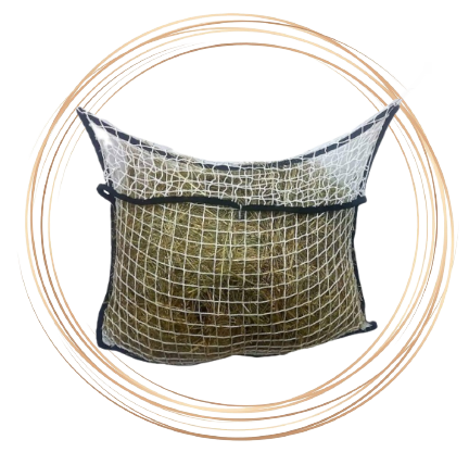Plochá síť M na cca 10kg sena - oka 4cm