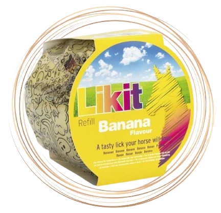 Liz pro koně Likit, náhradní náplň, 650 gr různé příchutě