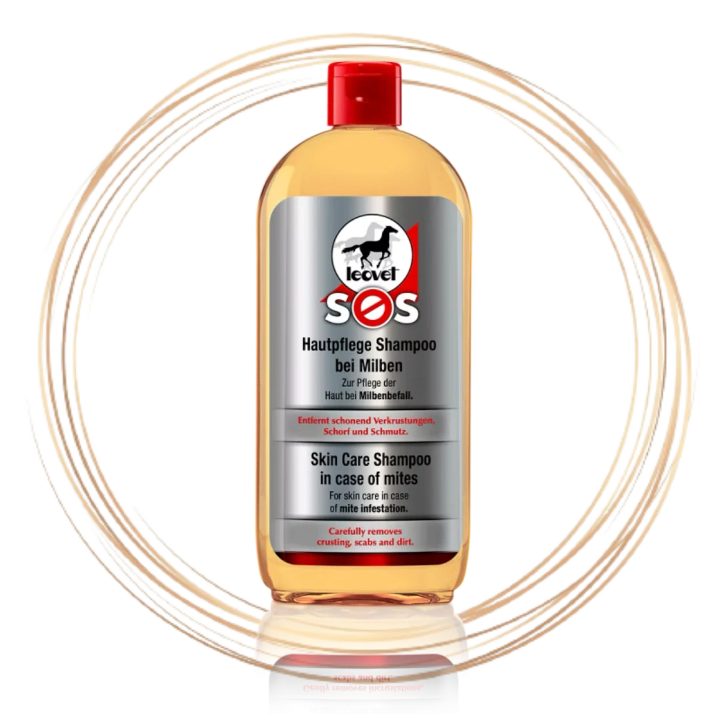Jemný šampon na porušenou kůži, při letní vyrážce a při napadení roztoči SOS Hautpflege Shampoo (Láhev, 500 ml)