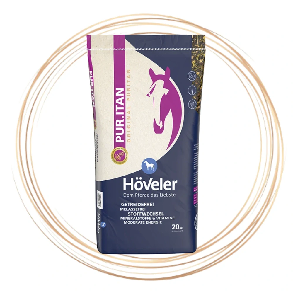 Höveler Pur.itan - pro koně s alergií a metabolickými problémy
