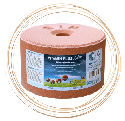Vitamín plus selen, minerální liz pro koně s organickým selenem a vitamíny