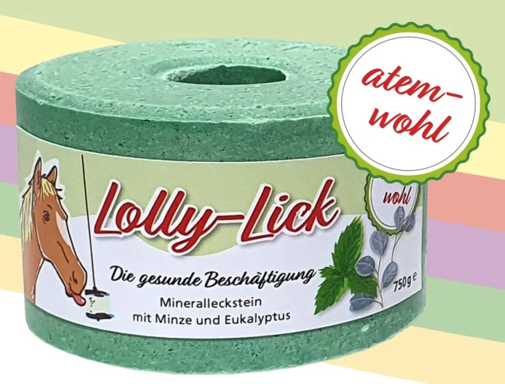 Koňské lízátko Lolly-Lick - zdravé lízátko pro koně - různé příchutě