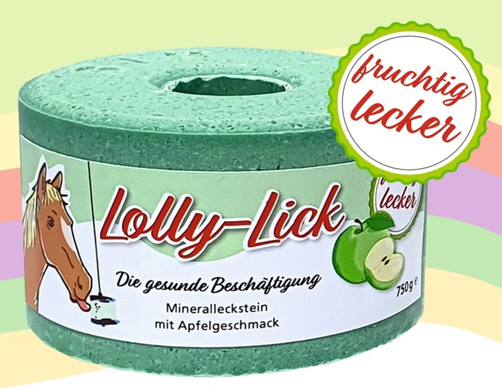 Koňské lízátko Lolly-Lick - zdravé lízátko pro koně - různé příchutě