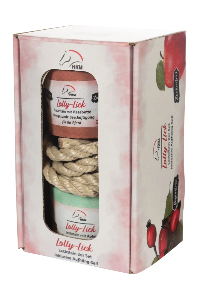 Lízátka Lolly Lick set šípek+jablko+lano
