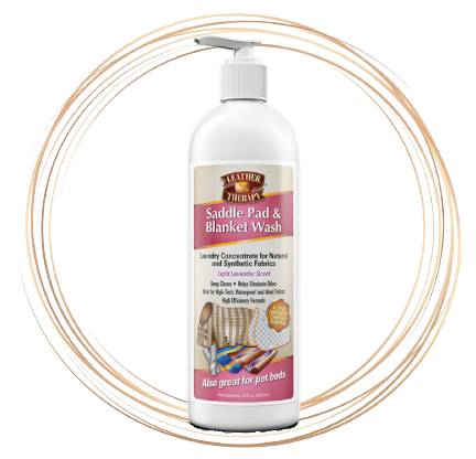 Saddle pad and blanket wash (Lahev, 473 ml)