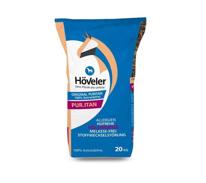 Höveler Pur.itan - pro koně s alergií a metabolickými problémy