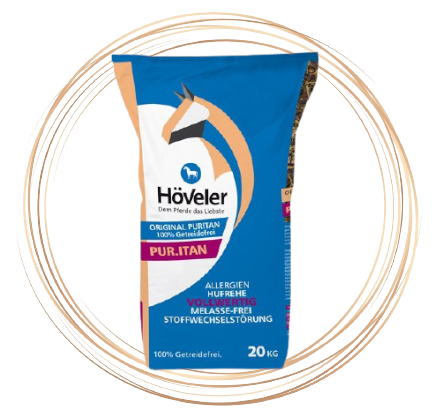 Höveler Pur.itan - pro koně s alergií a metabolickými problémy
