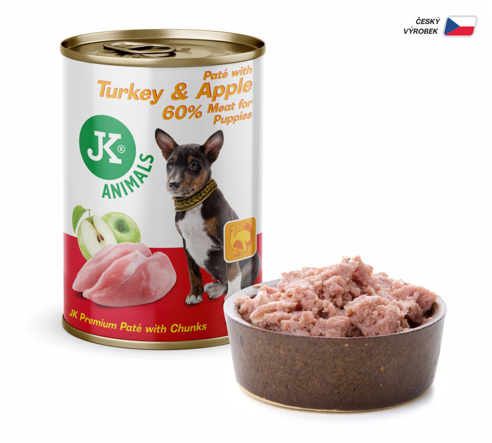 Premium Paté with Chunks - Krocan a jablko 400g