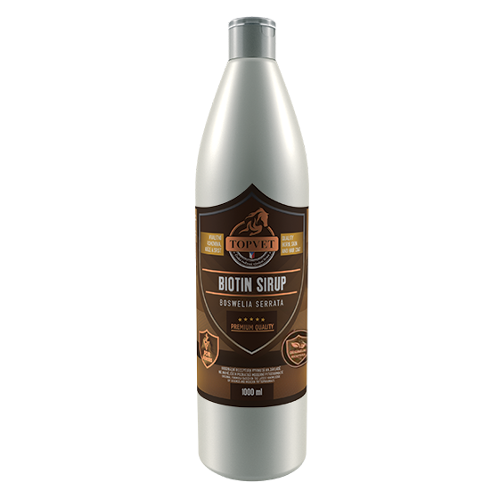Topvet Biotin sirup s Boswelií