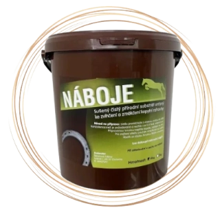 Náboje do kopyt jílové Epona - Arnolds 4kg