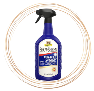 Koupel ve spreji pro koně - Absorbine Miracle groom