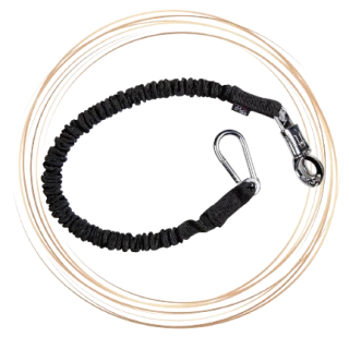 Elastický vazák černý 60cm