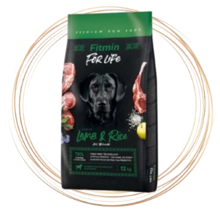 Fitmin For Life Lamb & Rice krmivo pro psy 12 kg