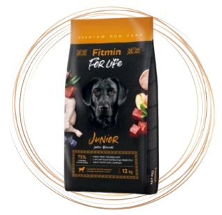 Fitmin For Life Junior Large Breed krmivo pro psy 12 kg