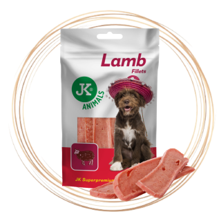 Meat Snack Lamb fillets, jehněčí masové filety, masový pamlsek, 80 g