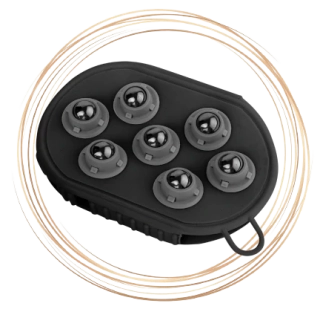 Masážní rukavice pro péči o srst