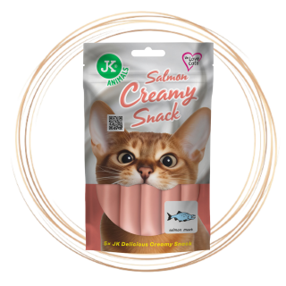 JK ANIMALS lososový krémový pamlsek