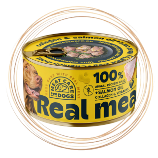 400 g, Meat Care Real Meal kuřecí konzerva