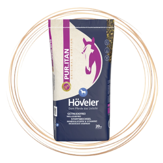 Höveler Pur.itan - pro koně s alergií a metabolickými problémy