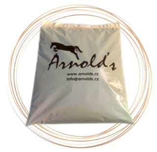 Náboje do kopyt jílové Epona - Arnolds 4kg