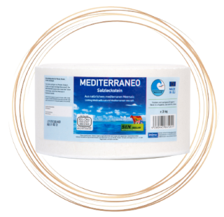 Minerální liz z prémiové mořské soli ze Středomoří Mediterraneo (Balení 3 kg)