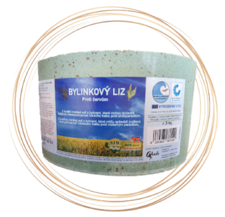 Bylinkový liz proti červům