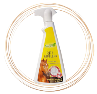Repelent RP1 Sprej - repelent pro koně a jezdce, Láhev s rozprašovačem 500ml