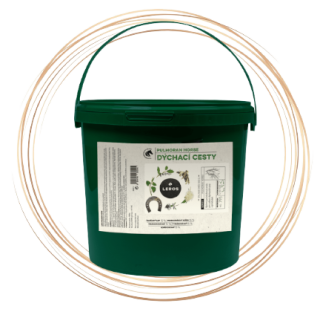 Pulmoran - LEROS bylinná průdušková směs pro koně 1kg