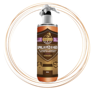 Topvet - Sprej k péči o kůži po drobných poraněních