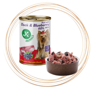 Premium Paté with Chunks - Kachna a borůvky 400g