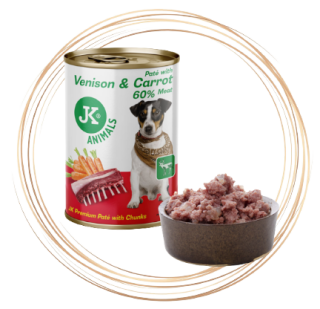 Premium Paté with Chunks - Zvěřina a mrkev 400g